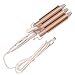 Produktbild 3 Fässer Lockenstab Große Wellen Locken Pro Wellenstyler Turmalin Keramik Digitale Temperaturanzeige, Haare Lockenwickler für Lange/Kurze Haare, XiangWeiYu DREI Curling,Gold,UKPLUG