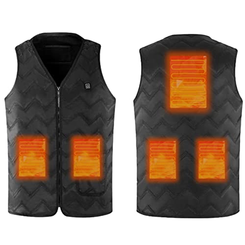 Gilet chauffant intelligent en coton isolant haute performance