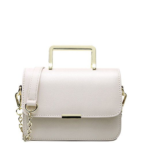Sac de messager blanc à chaîne pour sublimer vos balades d'été