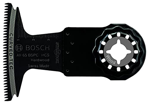 Bosch Accessories Professional 1x HCS Tauchsägeblatt AII 65 BSPC (für Hartholz, 40 x 65 mm, Zubehör Multifunktionswerkzeug) – Ansicht 1