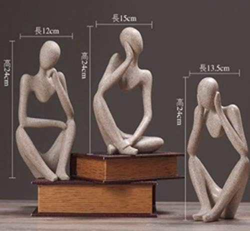 Home Decor Smart Look Statues showpiece Resin Products- Moody Man(Resin, 4x6) image 3