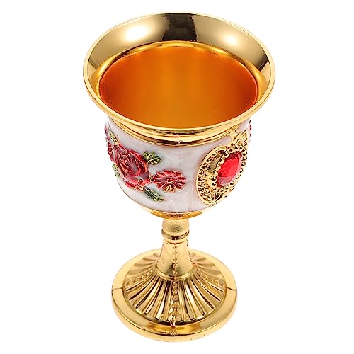 Gatuida Copas De Vino Vintage Estilo Europeo Recipientes Delicados Para Bebidas Vaso Retro Para Uso Bares Para Cocteles