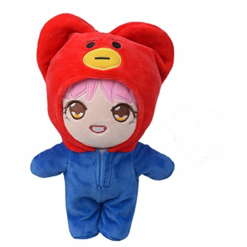Peluche BT21 TATA 20cm : doudou officiel V BTS pour fan de K-pop