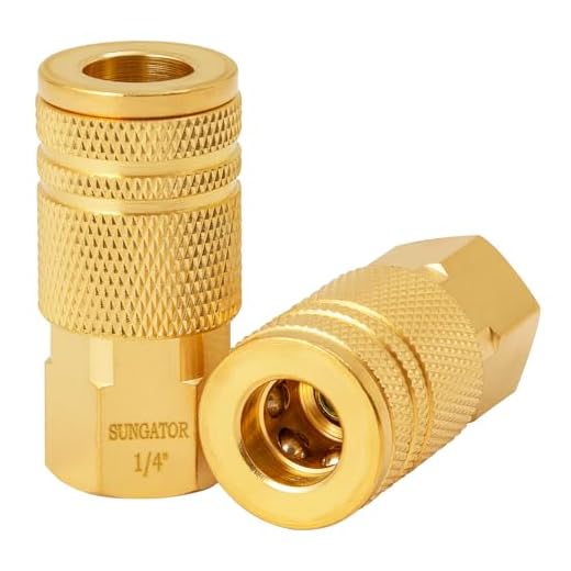 How to remove pressure washer hose connector SUNGATOR 1/4'' Air Hose Fittings 2-Pack