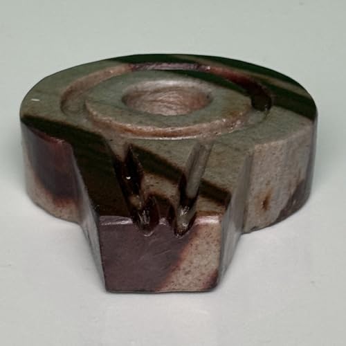Image of Jaleri Yoni Base, Lingam Holder, Jalahari, Goripitham, Aadhar Saktipith Pitham Argha Stand Panapitham Hasta Kamal Base Jaleradhari For Narmadeshwar Shivling (3 inch Multicolor Flet Jaladhari)