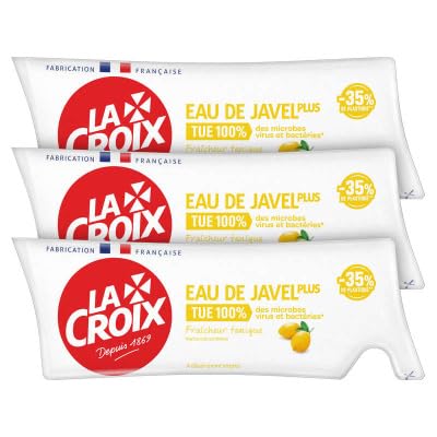 Eau De Javel Fraîcheur Tonique La Croix Les 3 Berlingots De 250 Ml - vue 2