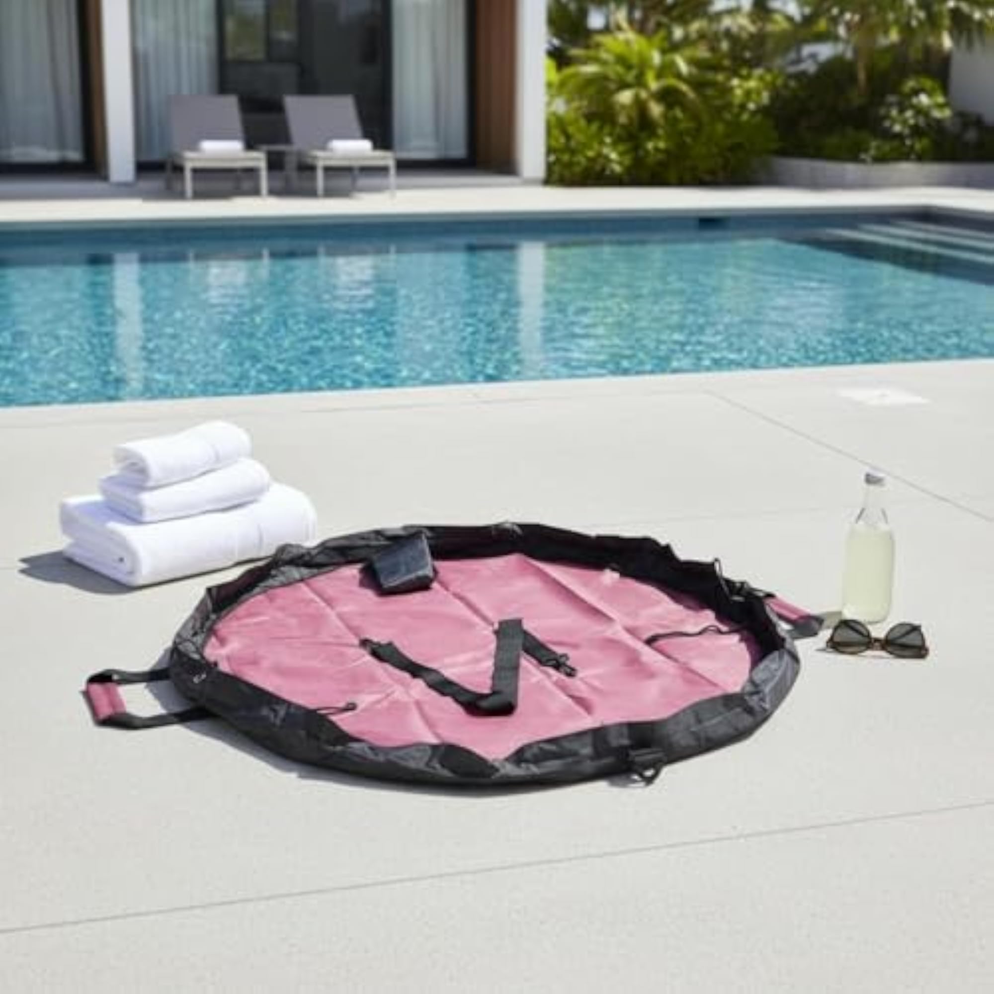 Waterproof Changing Mat Bag for Surfing and Diving, Green