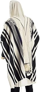 100% Wool Tallit Prayer Shawl Special Handmade Yemenite Fringe 59