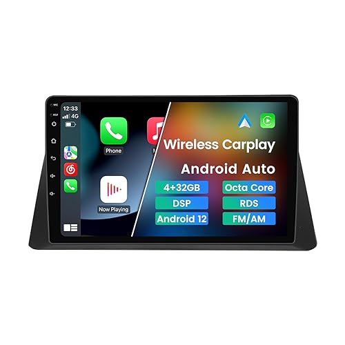 Android 12 Car Radio Stereo for Honda Accord 8th 2008-2012,10.1 inch 8 Core GPS Navigation Wireless Wired Car-Play Android Auto IPS Touchscreen BT FM AM RDS DSP Head Unit, 4GB RAM 32GB ROM