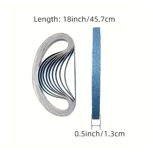 Bande abrasive en zircone pour restaurer meubles et pièces en métal