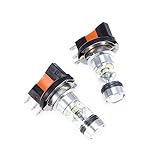 PENIKOKO Ampoule LED H15 pour Voiture, 100w, 20 Led, Paire, Éclairage Antibrouillard Blanc, Facile à Installer, Aluminium Solide, pour Feux de Croisement et Feux de Jour