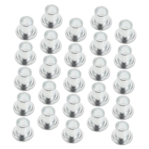 POPETPOP 2sets Rustproof Stainless Steel Side Plugs for Roller Skate Accessories Durable Skate Axle Spacers for Rinks and Repair Shops 50pcs*2