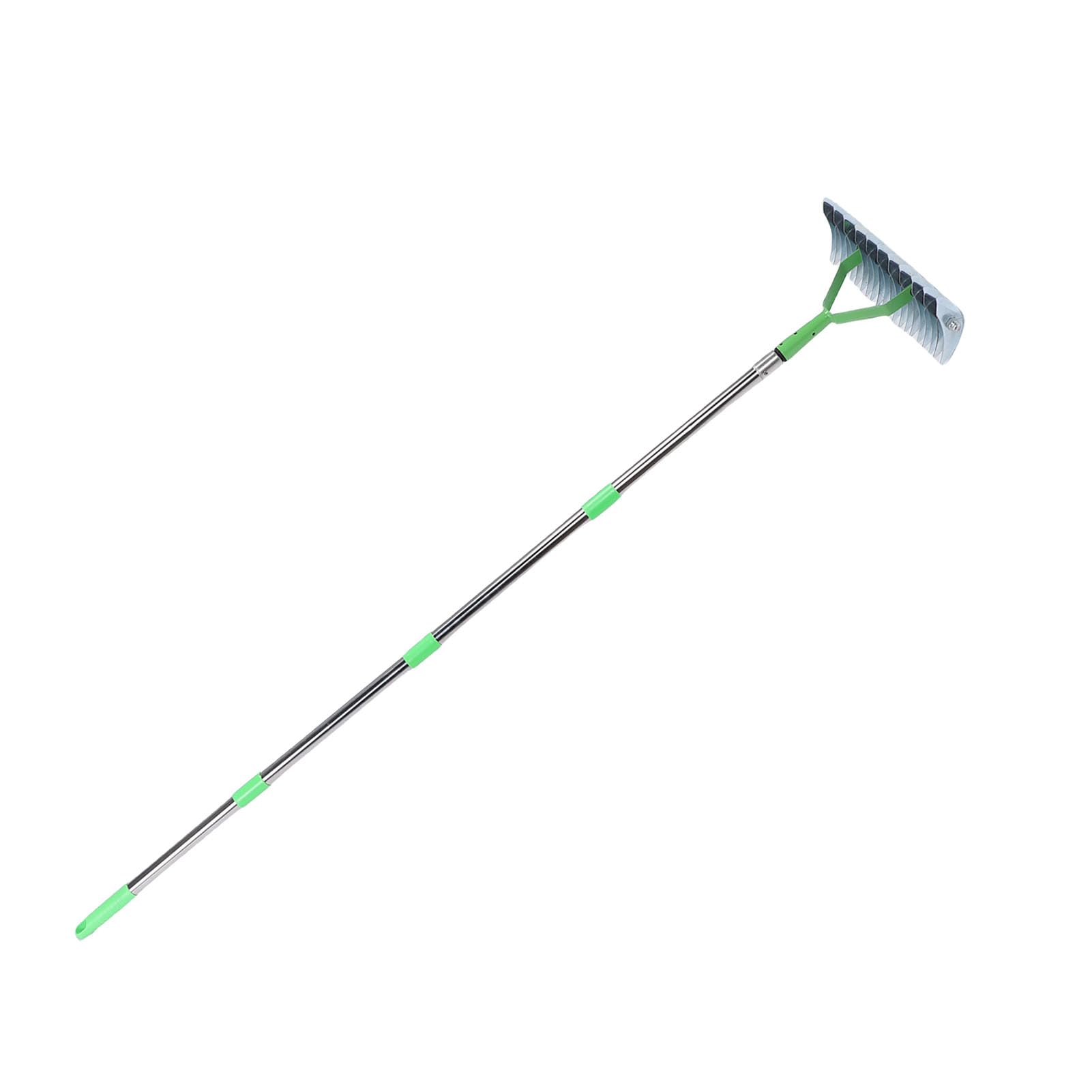 Rastrillo Escarificador de Acero Inoxidable, 2 en 1 con