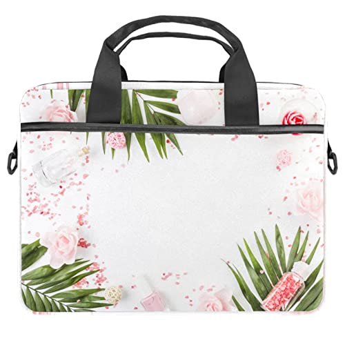 Funda bandolera con ruedas para laptop 13" y 14.5" estampado zodiaco verde