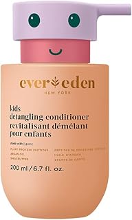Evereden Kids Detangling Conditioner, 6.8 fl oz. | Plant Based Kids Haircare | Made With Clean and Non-toxic Ingredients | Natural Conditioner for Kids