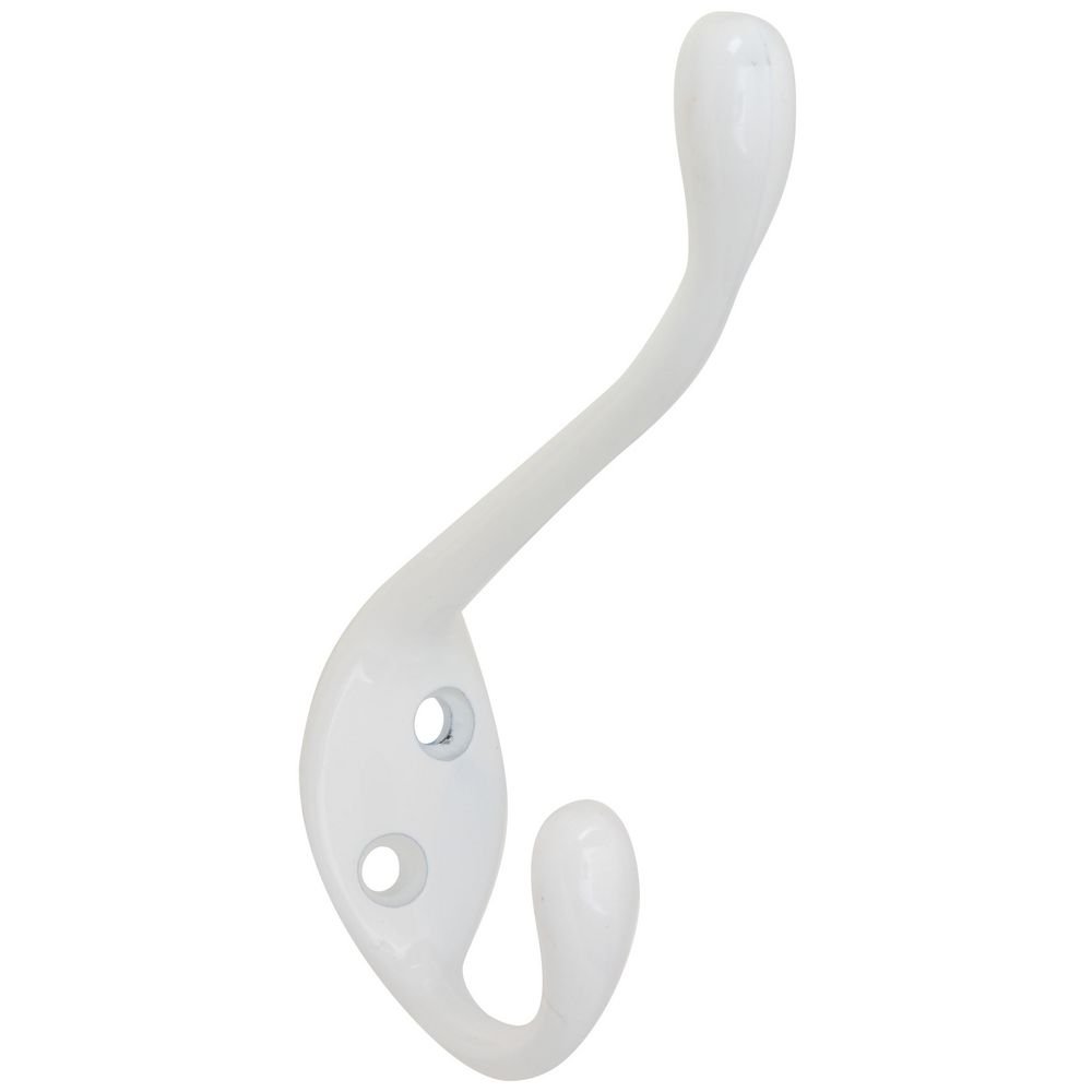 Crochets de vêtement V167 blanc pour optimiser le rangement de votre entrée