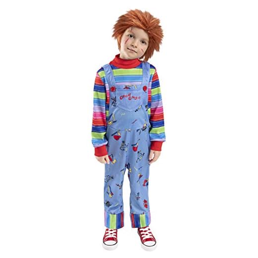 Spirit Halloween Toddler Chucky Costume - 3-4T