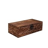 RRYPBOVG Caja Madera Wooden Gift Box Rectangular - Colored Storage Packaging Organizer(Color2)