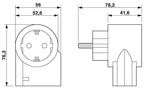 Offex OF-50W1-905302 Surge Protector, 1 Outlet, 540 Joules with EMI/RFI Filter