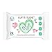 ATTITUDE Biodegradable Baby Wipes for Sensitive Skin, Plant-Based & Hypoallergenic, Free of phenoxyethanol, Fragrance-Free, 72 Count