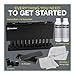 Knox Gear Vinyl Record Cleaning Kit to Reduce Static, Skips, Dust and Fingerprints - Includes Record Cleaner Fluid, 2X Disc Spin Record Brush