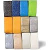 Sculpey Premo: Multipack - Metallics + Glitters - 12 Colors, 1oz Bars, Sampler Pack, Non-Toxic, Sculpt-Model Projects, Adult Arts-Crafts Supplies