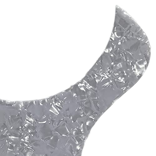 Pickguard autocollant pour guitare acoustique Taylor (perle blanche) - Les Beatles, Paul McCartney, John Lennon, RIngo Starr, George Harrison Pickguard autocollant pour guitare acoustique Taylor (perle blanche) – Image 4