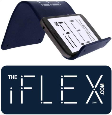 Iflex Cell Phone Stand And Tablet Stand For Air Travel