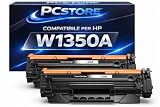 PcStore Kit 2 Toner W1350A 135A con chip compatibile per HP 135A W1350A per HP Laserjet MFP M234dw M234sdw M234sdn M234dwn M209dw M209dwn M234 M209 135X W1350X (2 Pezzi)