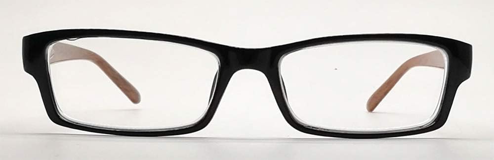 BillyJoe Nearsighted Distance Driving Myopia Glasses for Women, [3-PACK] Cell Phone Computer Floral 1.0 1.5 2.0 2.5