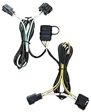 Oyviny Custom 4 Pin Trailer Wiring Harness 55329 for 1995-2002 Dodge Ram 1500/2500/3500 and 1995-2003 Dodge Dakota, Factory Tow Package Required