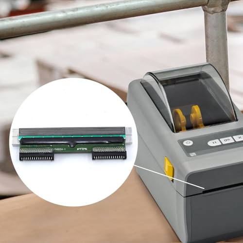 Cabezal de impresion de metal duradero para Zebra ZD410T repuesto estructural de alta resolucion 8