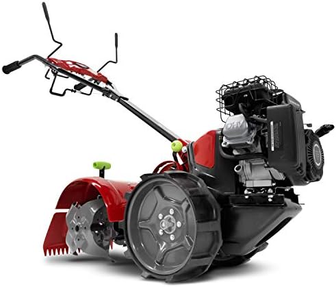 Earthquake 37037 Pioneer Dual-Direction Rear Tine Tiller, Red/Black