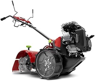 EARTHQUAKE 37037 Pioneer Dual-Direction Rear Tine Tiller, Red/Black