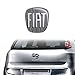Fiat 14186G Autocollant 3D Remplacement Logo pour Punto Evo, Arrière Noir