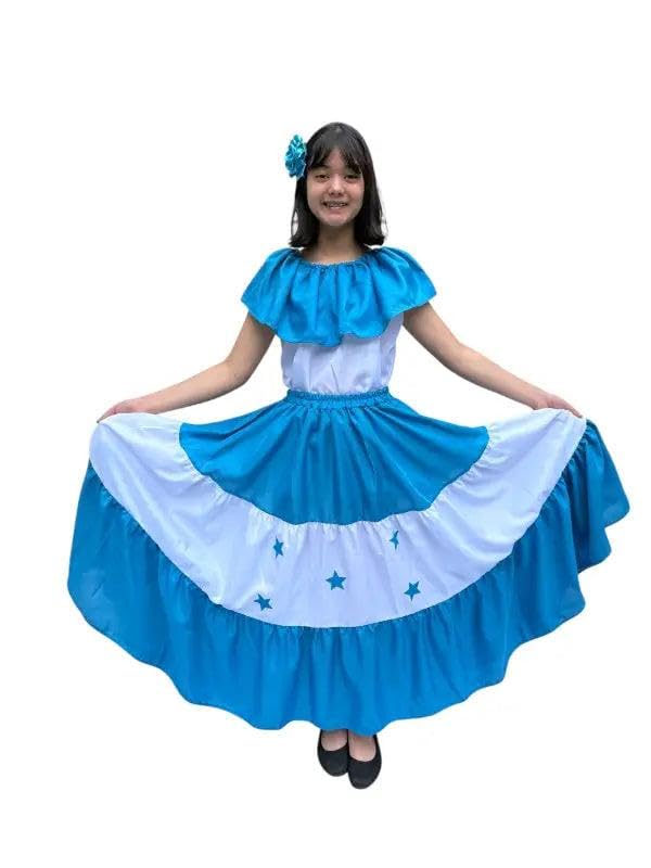 Honduras Traditional Women Fiesta Dress2