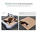 Creality Falcon 10W Laser Engraver Machine, 0.06mm High Precision Laser Engraving Machine 72W Laser Cutter and Engraver Machine for Wood Metal Acrylic Leather, 15.7