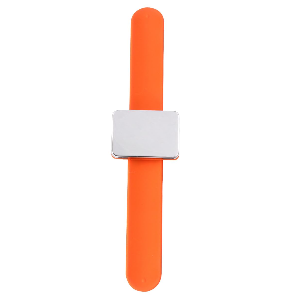 Veemoon Coussin à Épingles Ajustement Sécurisé et Confortable Bracelet en Silicone Orange pour Coiffeurs Accessoires pour Salons de Coiffure