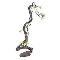 Reptilien künstliche Pflanzen flexibel biegbar künstliche Baum Rebe Dschungel Reben Terrarium Käfig Lebensraum Dekor für Eidechse Spinne Chamäleon Schlangen Gecko[S] Bäume