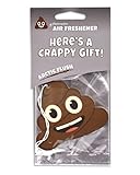 Elektroplate Poop Smiley Face Air Freshener, Arctic Flush Scent, 6-Pack