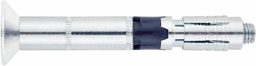 Index 184 SLPC10070 Index SLPC10070-Anclaje de seguridad Para Grande cargas en hormigón Homologado ETE Opción 1 Avellanado M6 x 70 Ø10, 50 uds.)