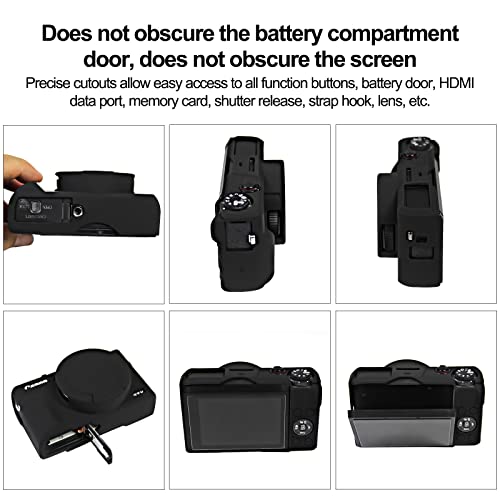 image for Easy Hood Case for Canon Powershot G7 X Mark III Digital Camera, Soft 