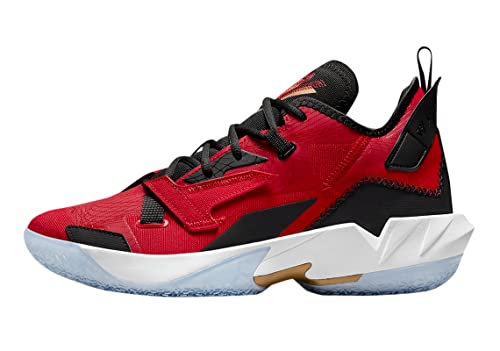 red basketball shoes - Men's Jordan Why Not Zer0.4 University Red/Metallic Gold (DD4887 600) - 11