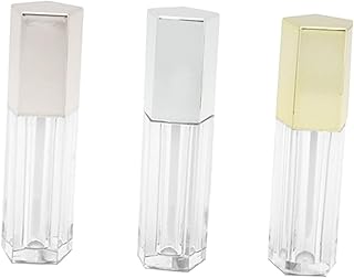 فوميز. 3 قطع من حاويات عينات بلسم الشفاه، زجاجات فارغة لملمع الشفاه ومستحضرات التجميل، زجاجات ملمع الشفاه، زجاجات ملمع الشفاه، زجاجات ملء ملمع الشفاه للتحكم في حركة المرور الجوية، انبوب ملمع الشفاه