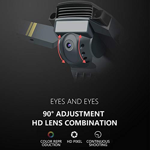 E58 Foldable Drone with 4K HD Camera, Multiple-Functions RC Quadcopter with Altitude Hold, RC Drone Remote Control Aircraft Live WiFi Flying Aerial Photography