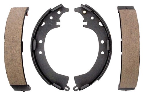 ACDelco 17587B Professional Bonded Rear Drum Brake Shoe Set