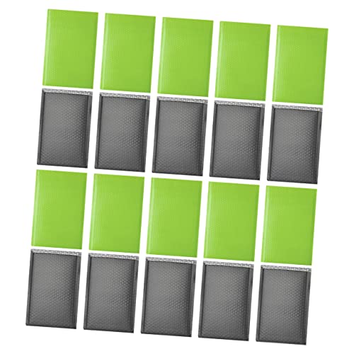 SEWACC 20pcs Bubble Bag Courier Pack Bag Waterproof Shakeproof Pouch for Books Items Matte Film Lightweight Mail Pouch