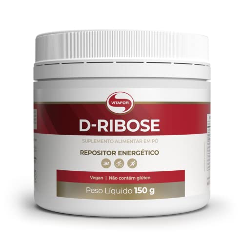 D-Ribose Vitafor, Branco 150 Gramas