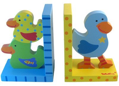 Duckie Bookends by Tatutina