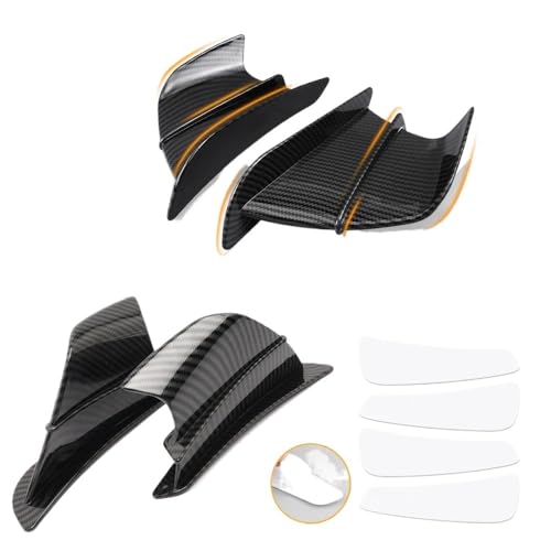 Carénage pour YZF R1 R6 R7 : aileron et déflecteur de carénage latéral pour moto